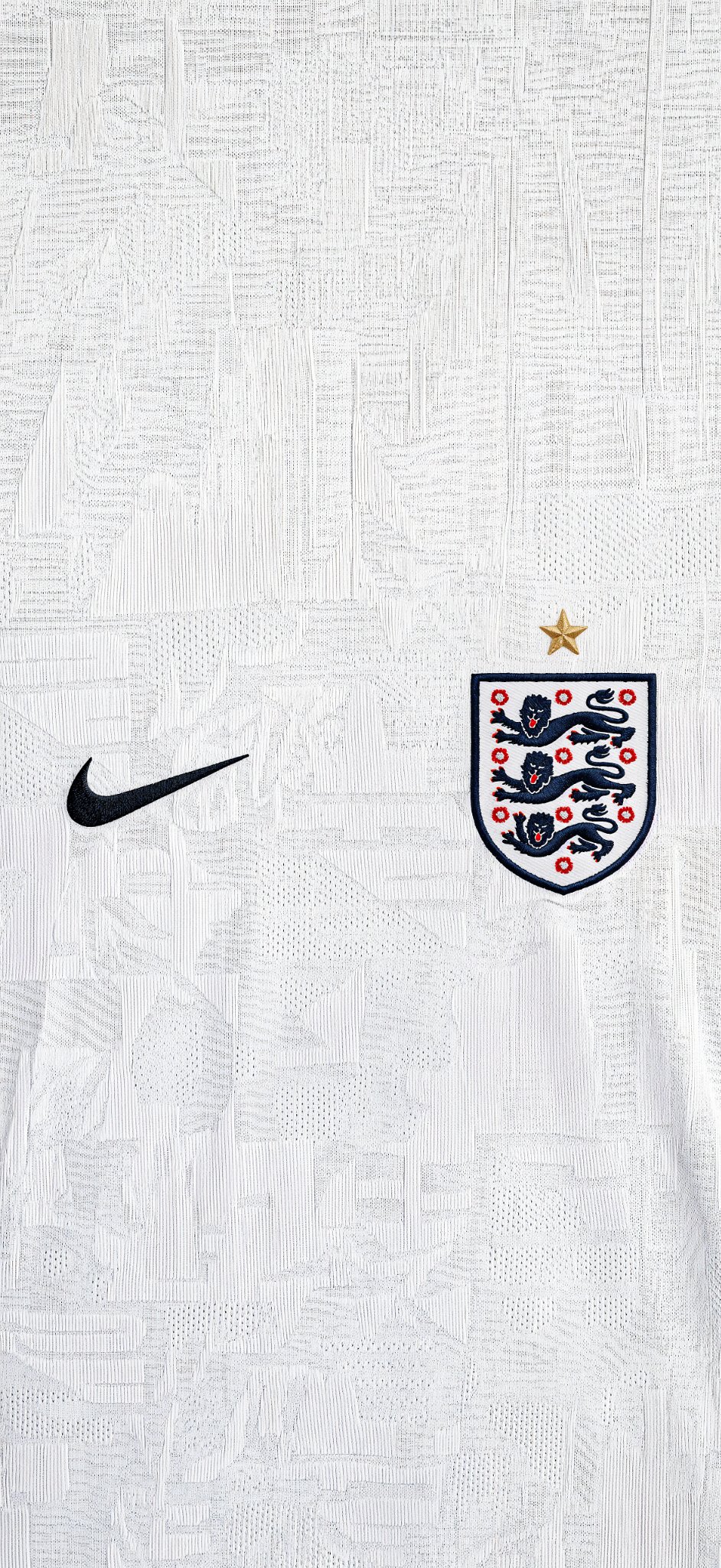 942x2048 England Jersey World Cup 2026 Phone Wallpaper