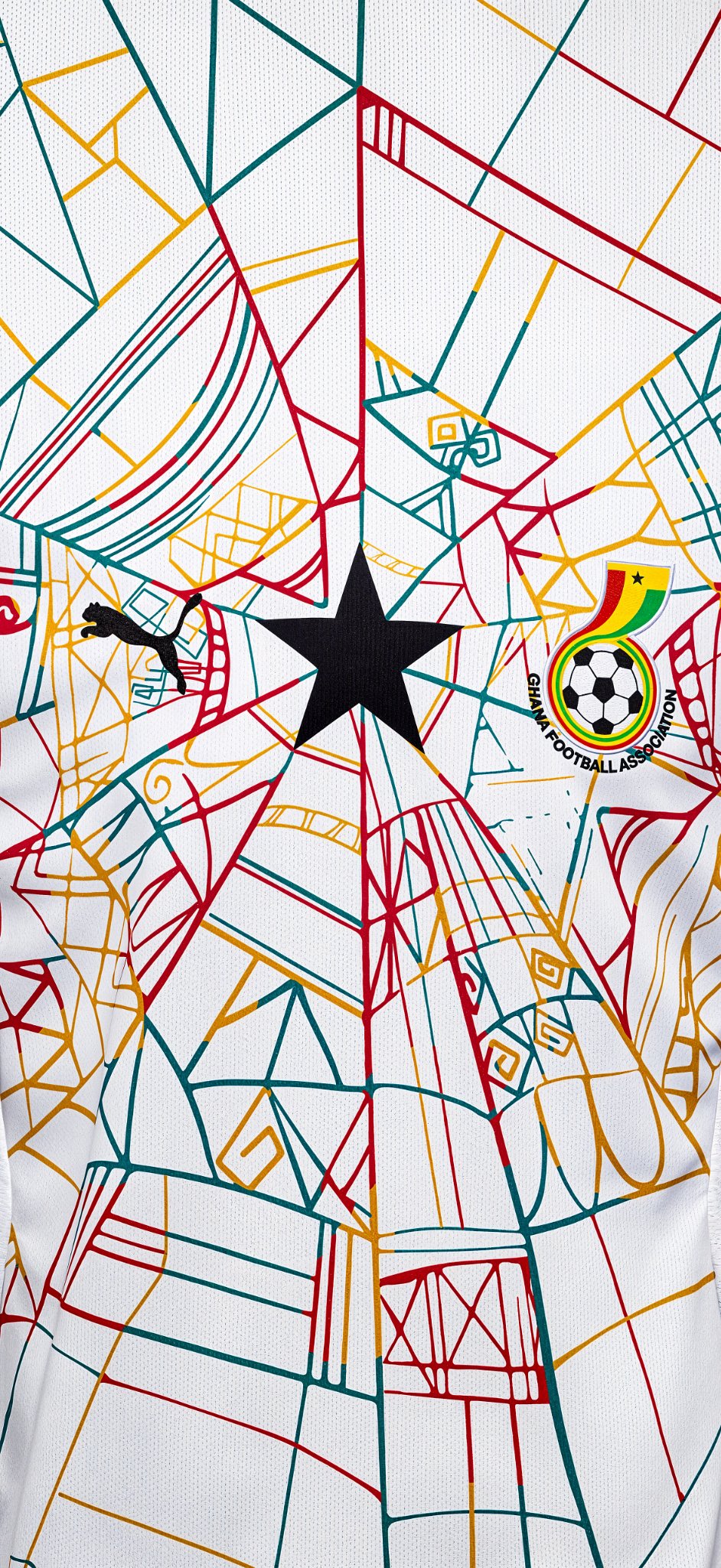 942x2048 Ghana Jersey World Cup 2026 Phone Wallpaper