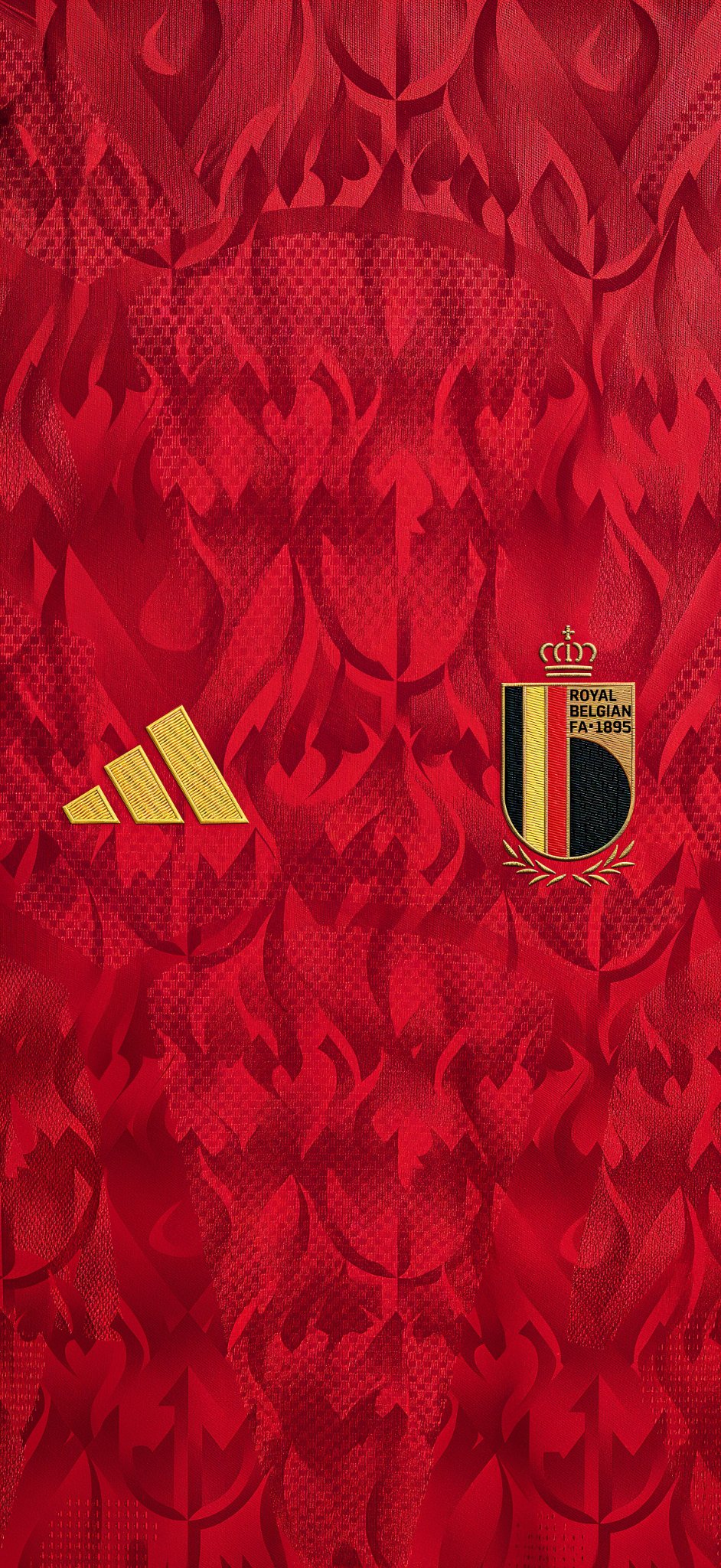 942x2048 Belgium Jersey World Cup 2026 Phone Wallpaper