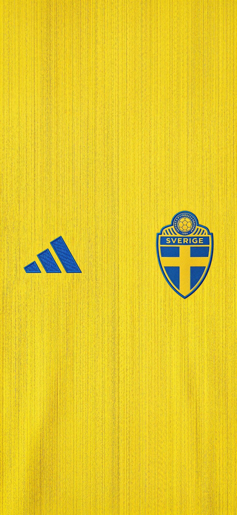 942x2048 Sweden Jersey World Cup 2026 Phone Wallpaper