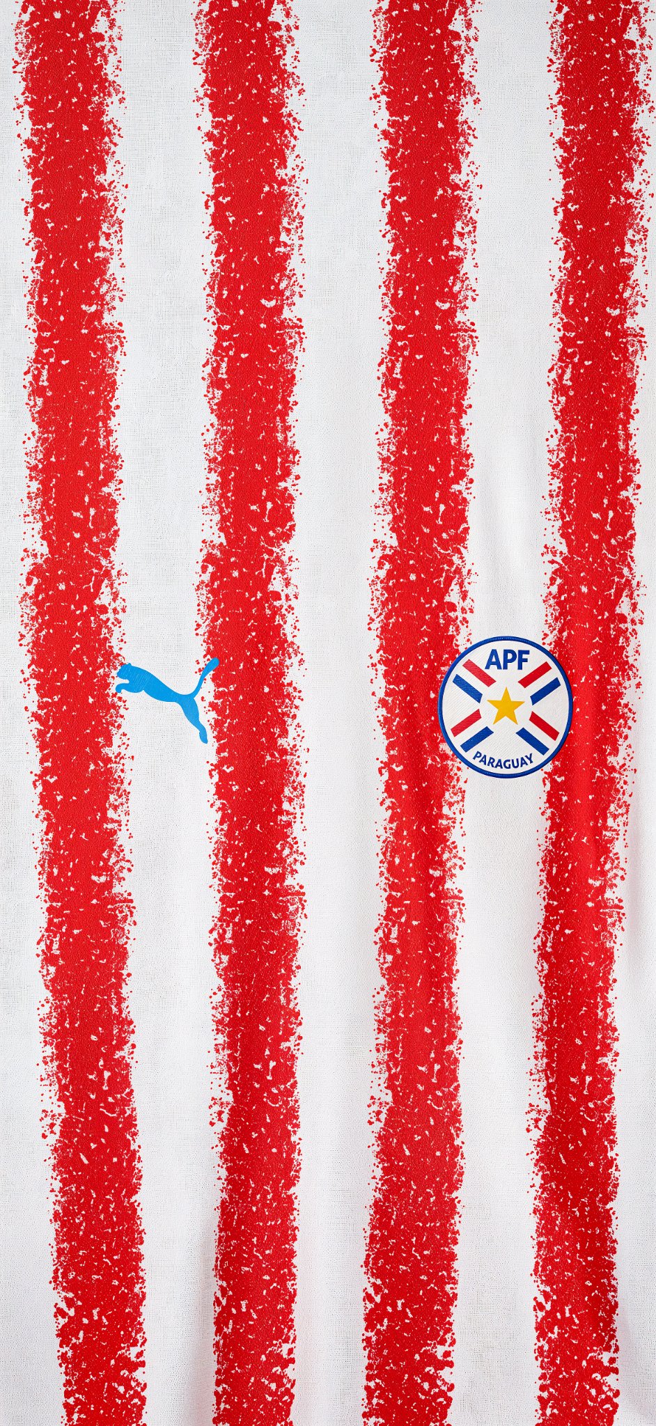 942x2048 Paraguay Jersey World Cup 2026 Phone Wallpaper