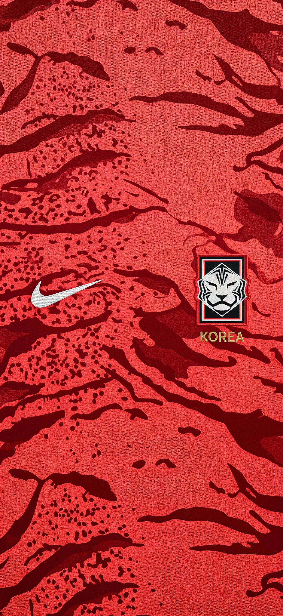 942x2048 South Korea Jersey World Cup 2026 Phone Wallpaper