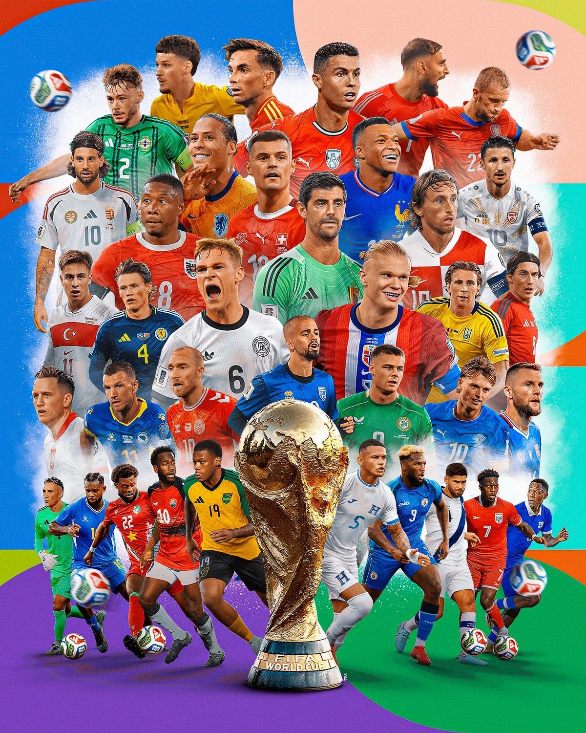 1200x1500 World Cup 2026 Footballers