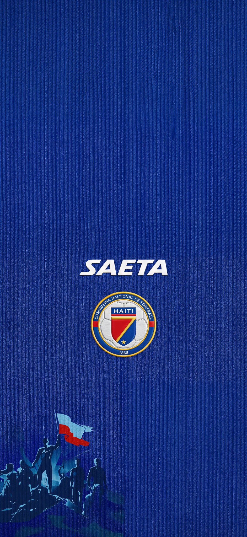 942x2048 Haiti Jersey World Cup 2026 Phone Wallpaper