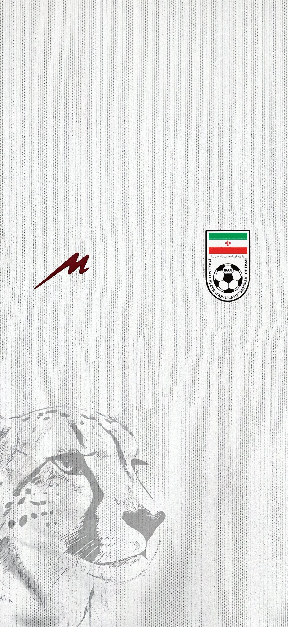 942x2048 Iran Jersey World Cup 2026 Phone Wallpaper