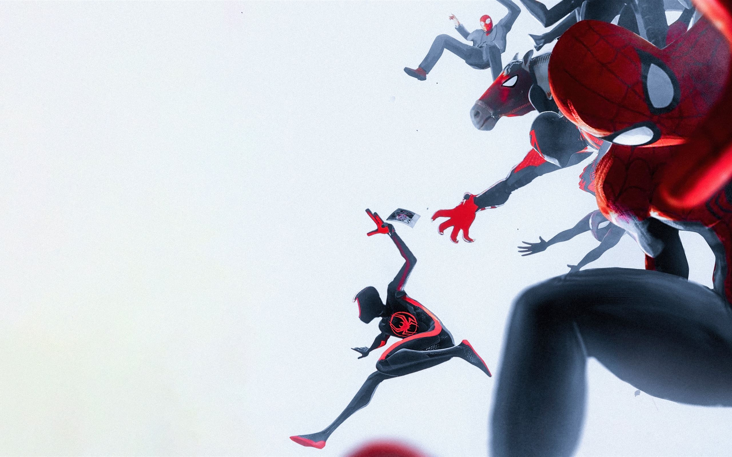 2560x1600 spider man across the spider verse MacBook Pro Wallpaper Download