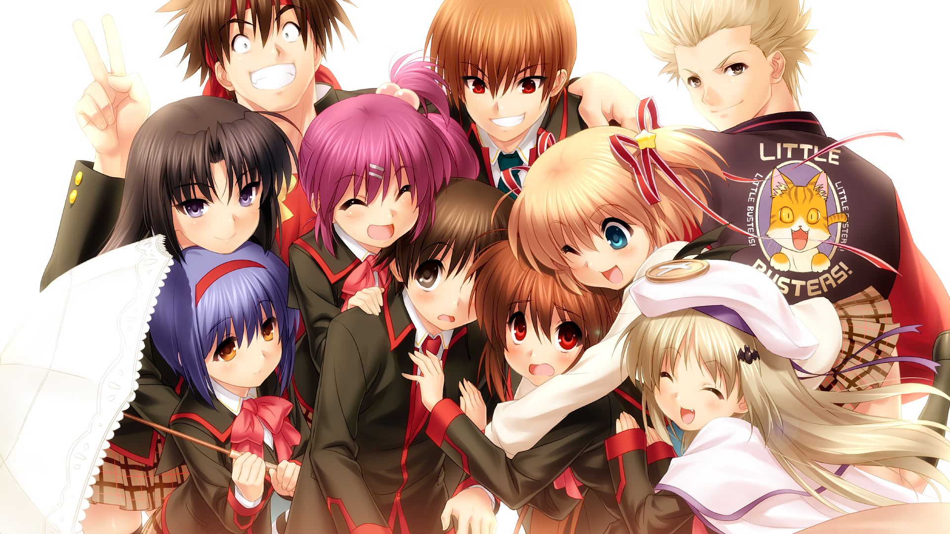 1920x1080 Little Busters! HD Anime Wallpaper
