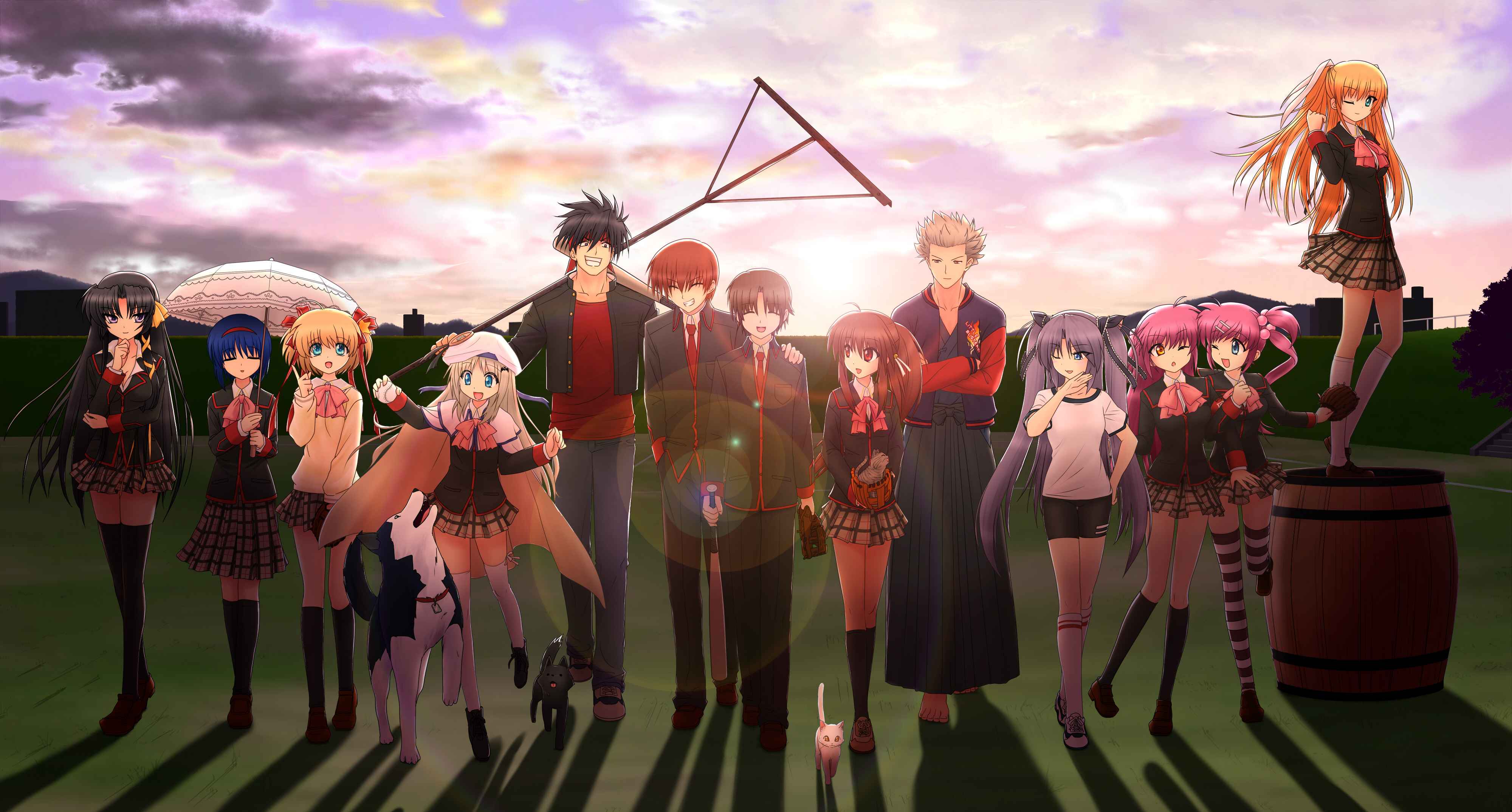 4000x2149 Little Busters! Wallpaper and Background: Free HD Download
