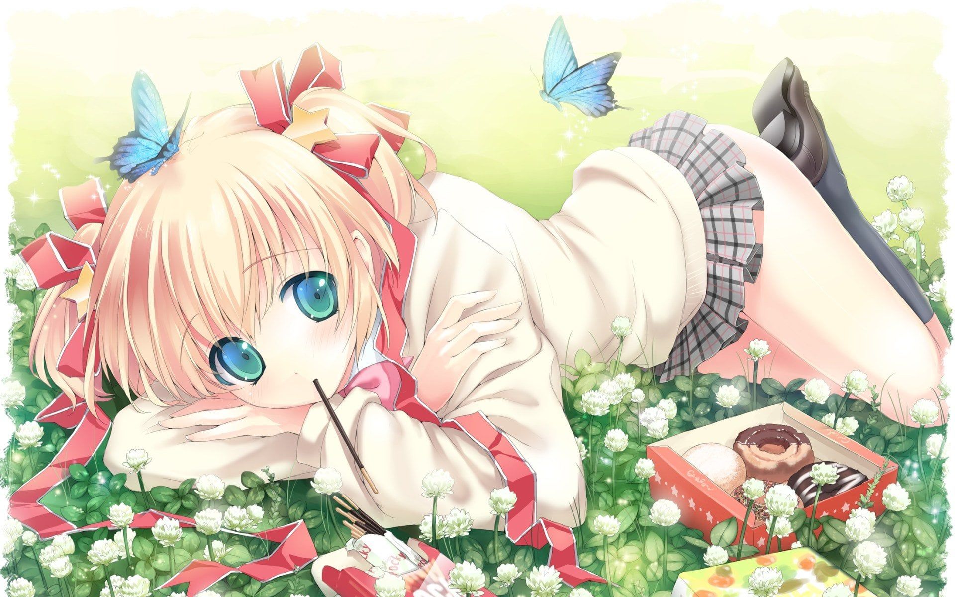 1920x1200 Weekly Wallpaper Komari Kamikita (Little Busters)