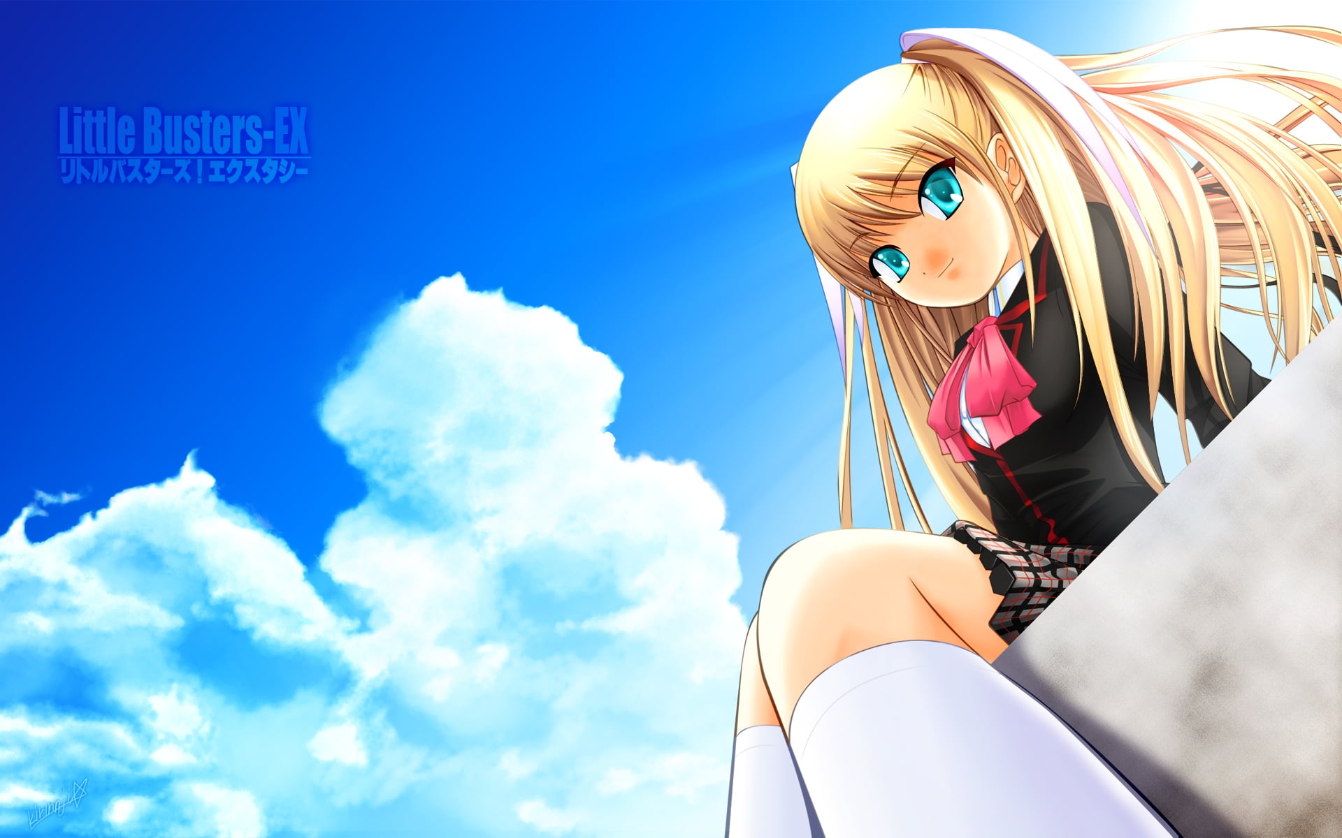1920x1200 Little Busters EX Illustration HD Wallpaper