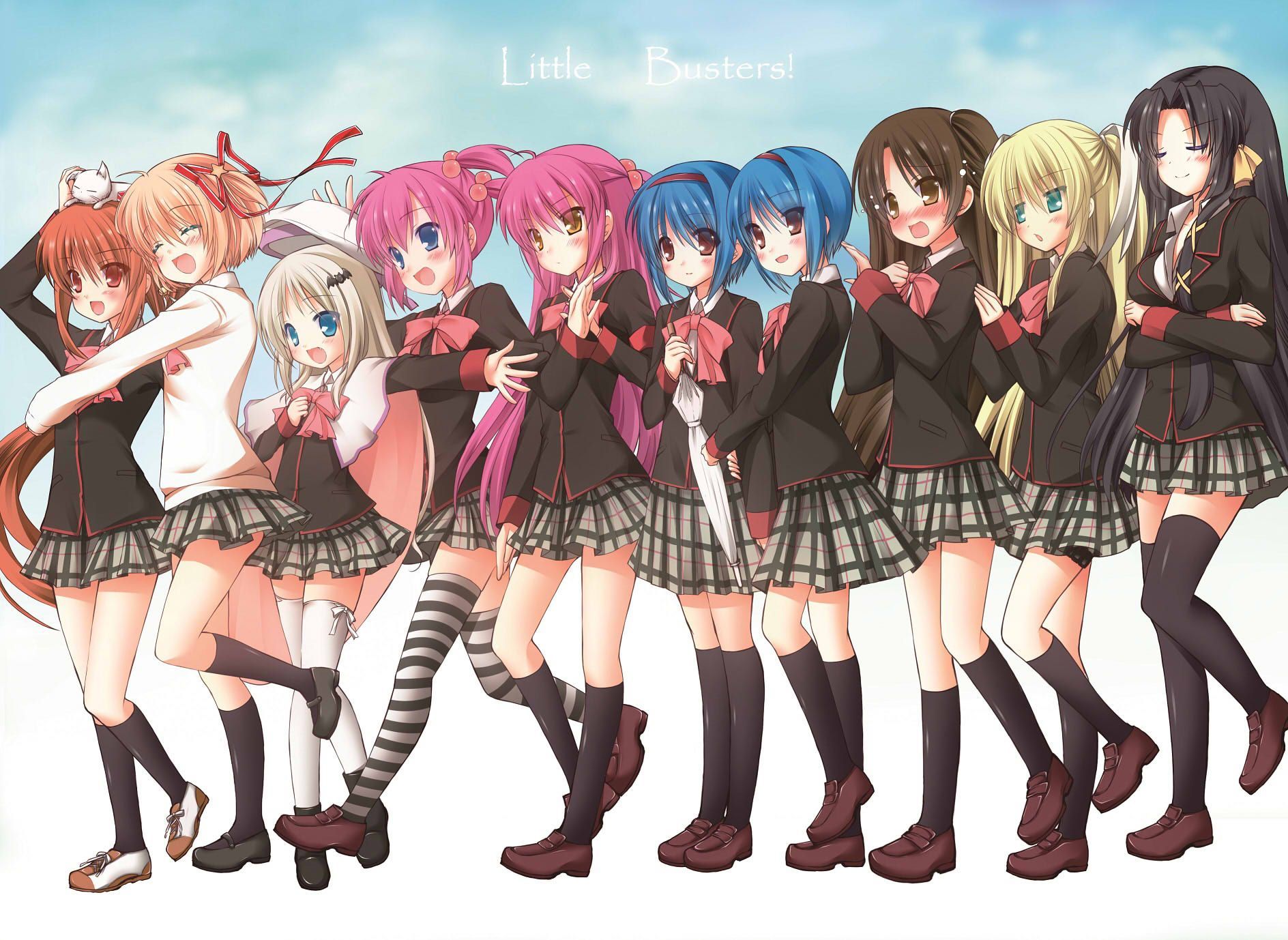 1888x1378 The Little Busters! ideas. little busters anime, riki little busters, little busters characters