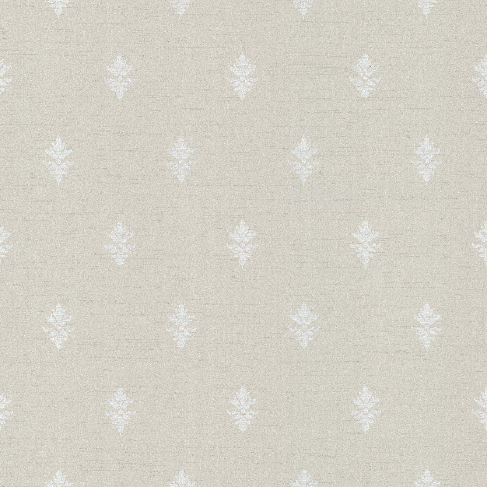 1600x1600 Beacon House Fleurette Fleur De Lis Wallpaper. White wallpaper