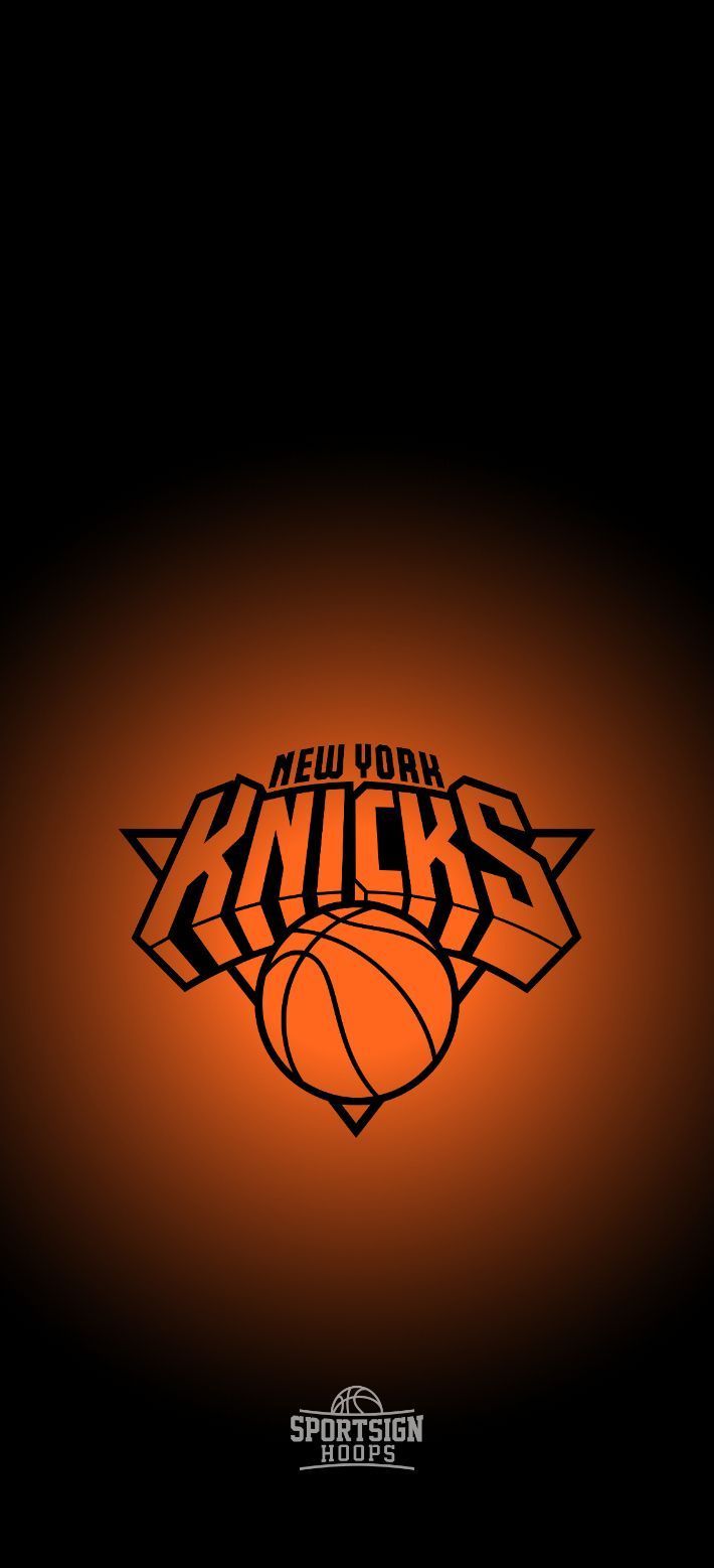 710x1557 The Ultimate New York Knicks Black Glow Phone Wallpaper Collection
