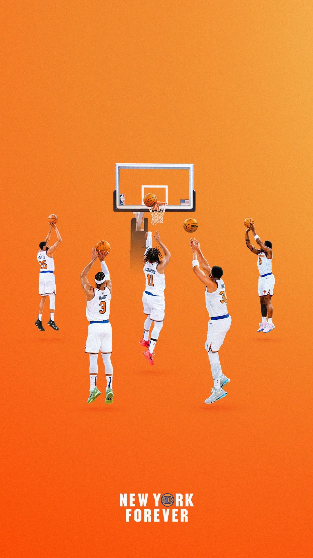 1080x1920 Download Knicks Wallpaper. Fans. New York Knicks