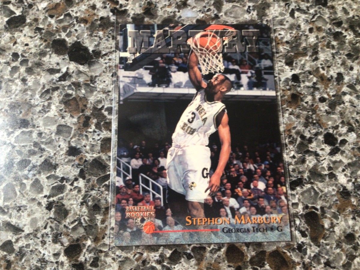1200x900 stephon marbury (minnesota timberwolves) 1996 scoreboard ROOKIE card