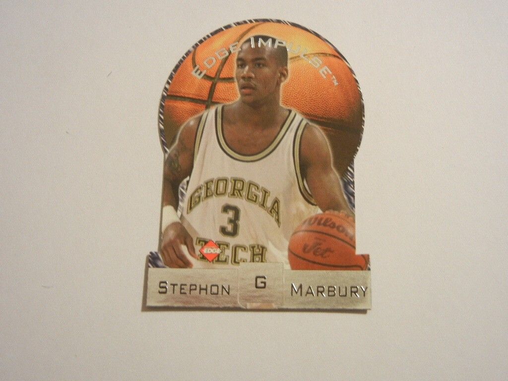 1024x768 COLLECTORS EDGE BASKETBALL EDGE IMPULSE DIE CUT STEPHON MARBURY