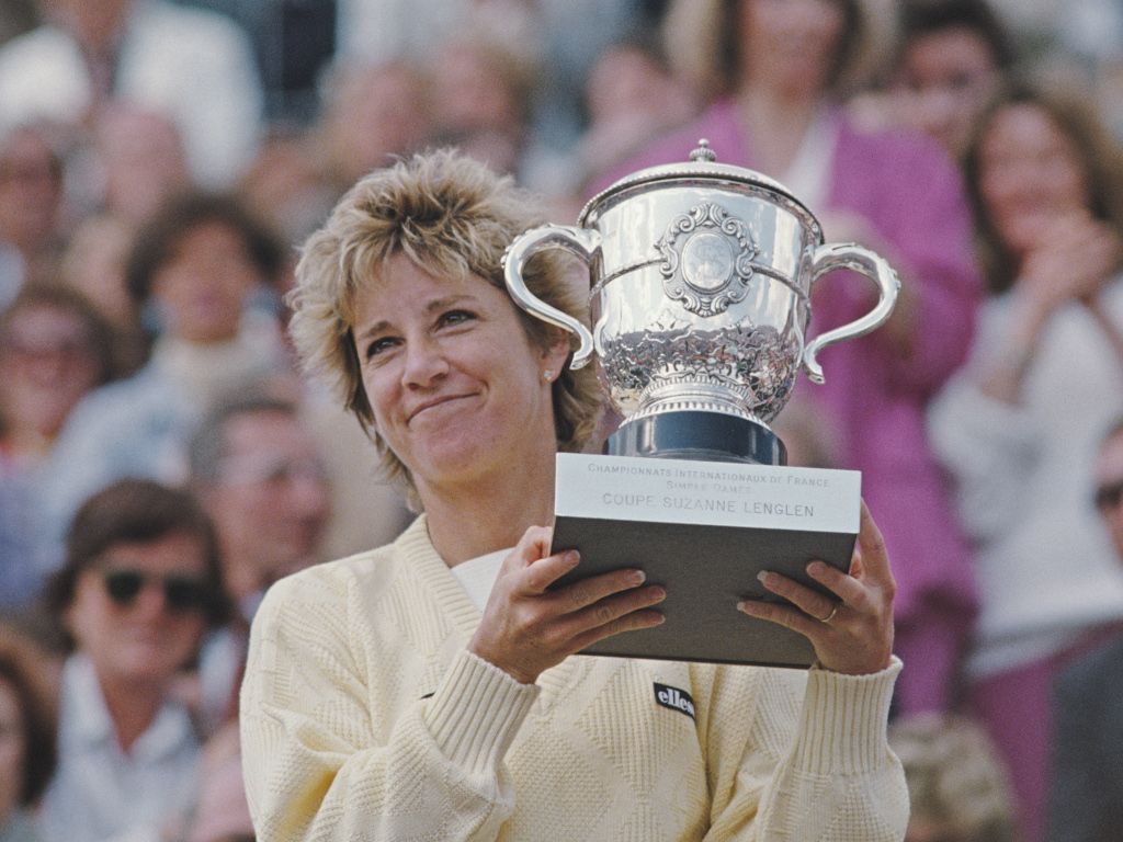 1024x768 Tennis365's Legends of Roland Garros : Chris Evert