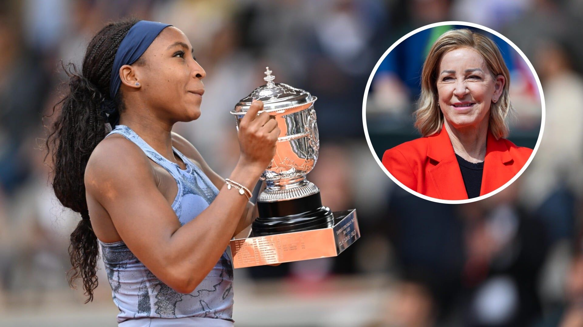 1920x1080 Chris Evert states the 'only thing' she has to say about Coco Gauff after she wins the Roland Garros title