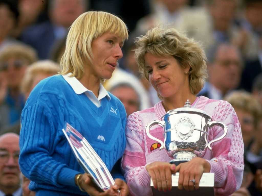 1024x768 Tennis365's Legends of Roland Garros : Chris Evert
