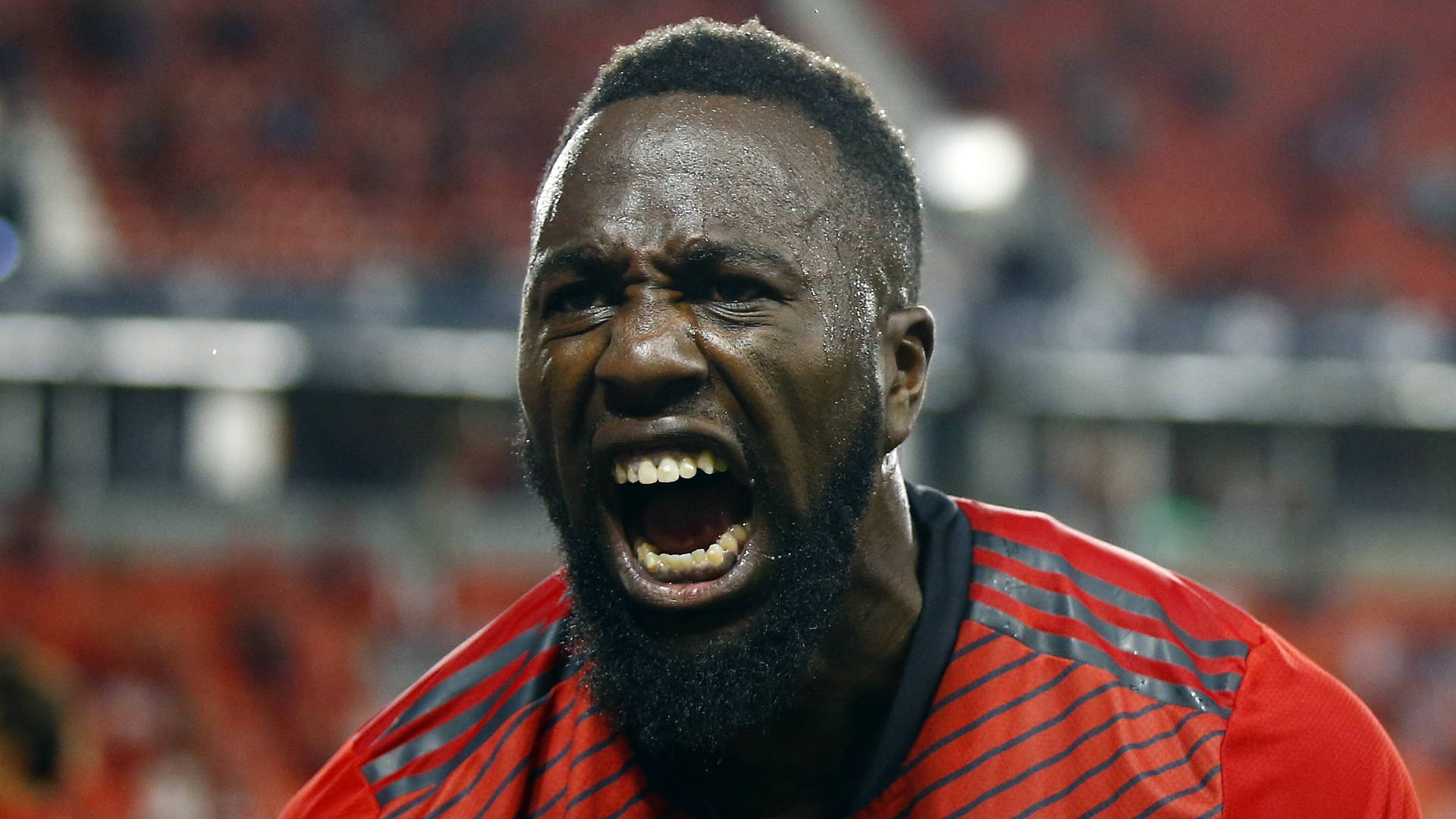 1920x1080 Download Screaming Close Up Shot Jozy Altidore Wallpaper