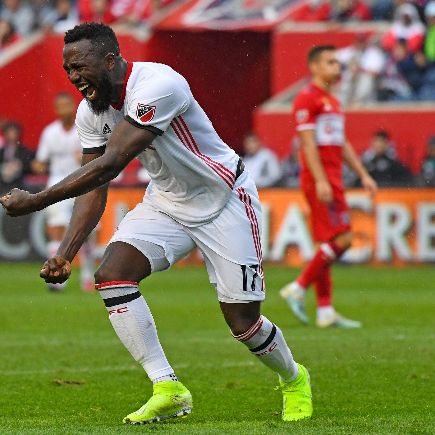 1400x1400 Jozy Altidore Extreme Celebration Wallpaper