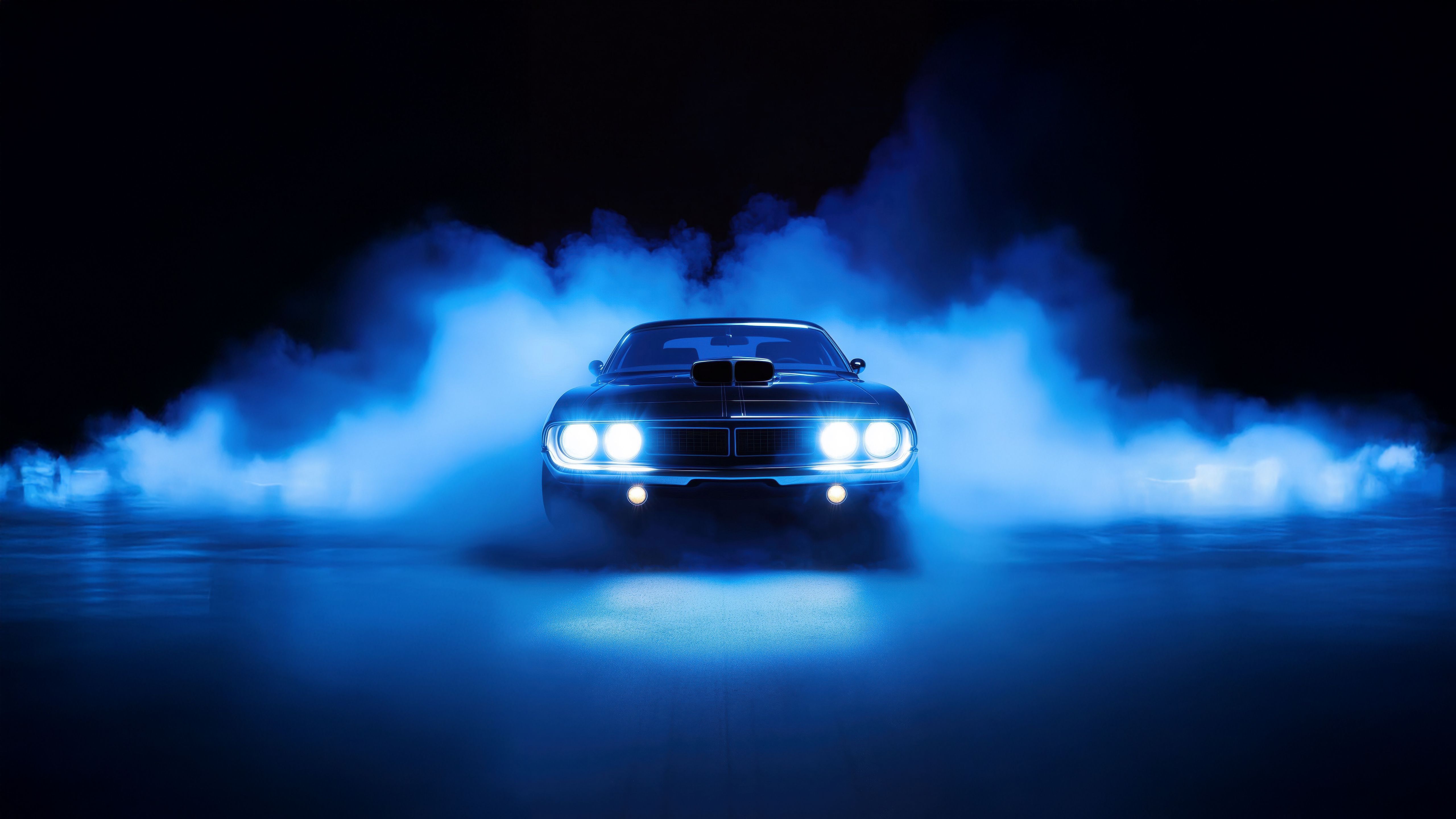 5120x2880 Midnight Black Challenger Wallpaper, HD Cars Wallpaper, 4k Wallpaper, Image, Background, Photos and Picture