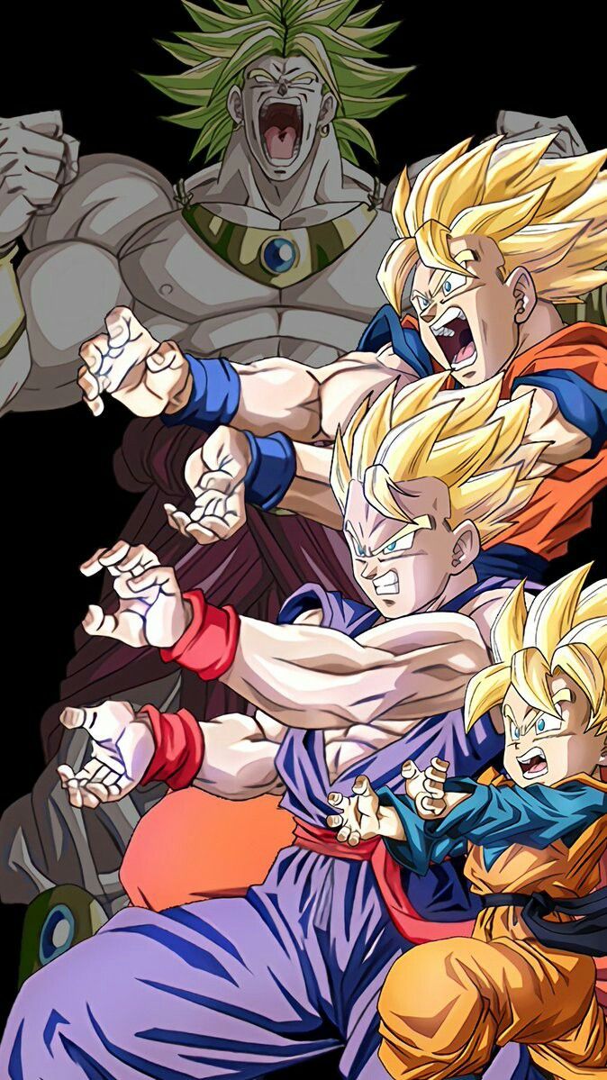 674x1199 Family kamehameha!♡