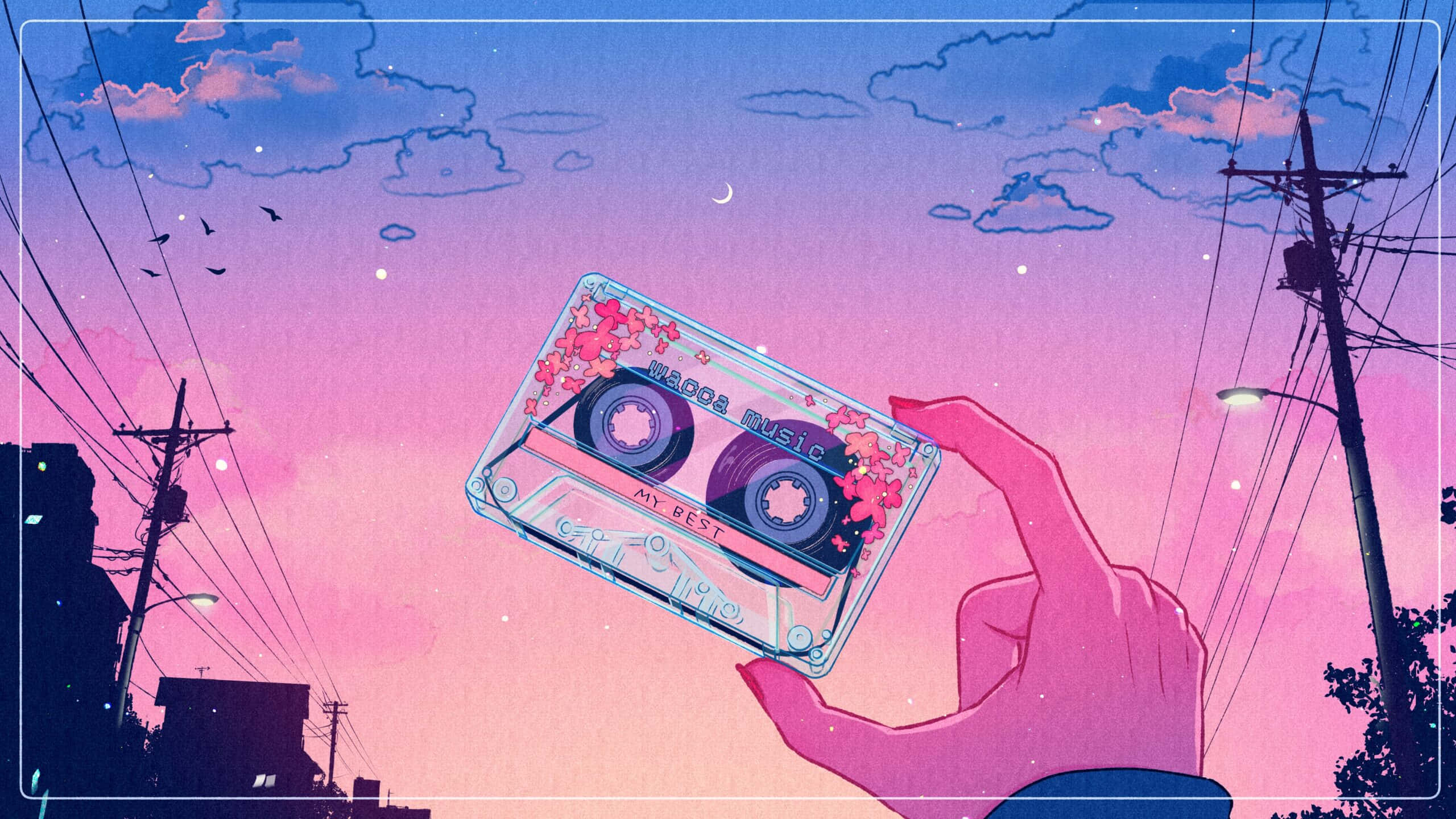 2560x1440 Download Soothing Vintage Music Aesthetic