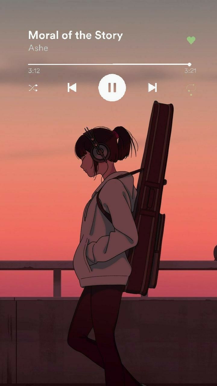 720x1280 Music Album Cover Photo. Music vibes aesthetic cartoon, Vibing to music aesthetic cartoon, Lofi music aesthetic background