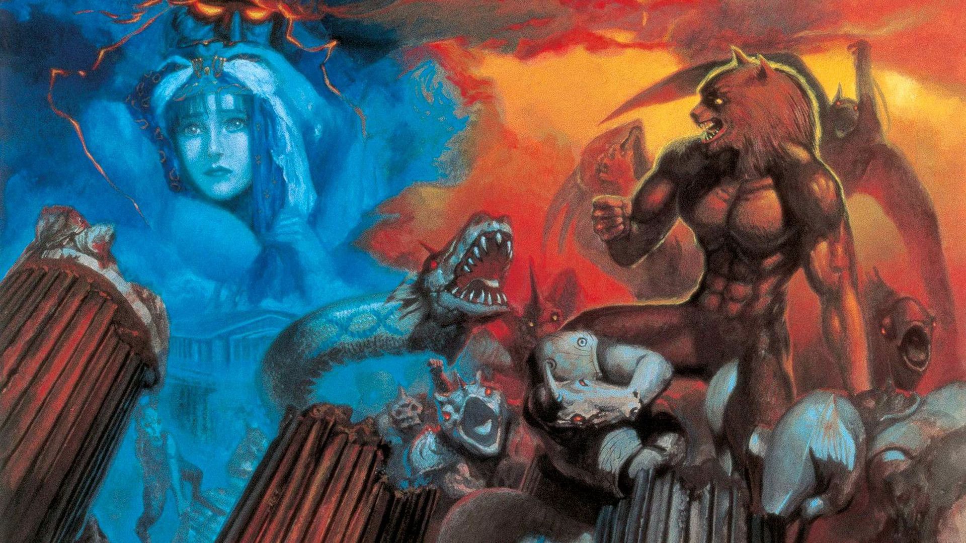 1920x1080 Altered Beast (Mega Tech) Image Games Database
