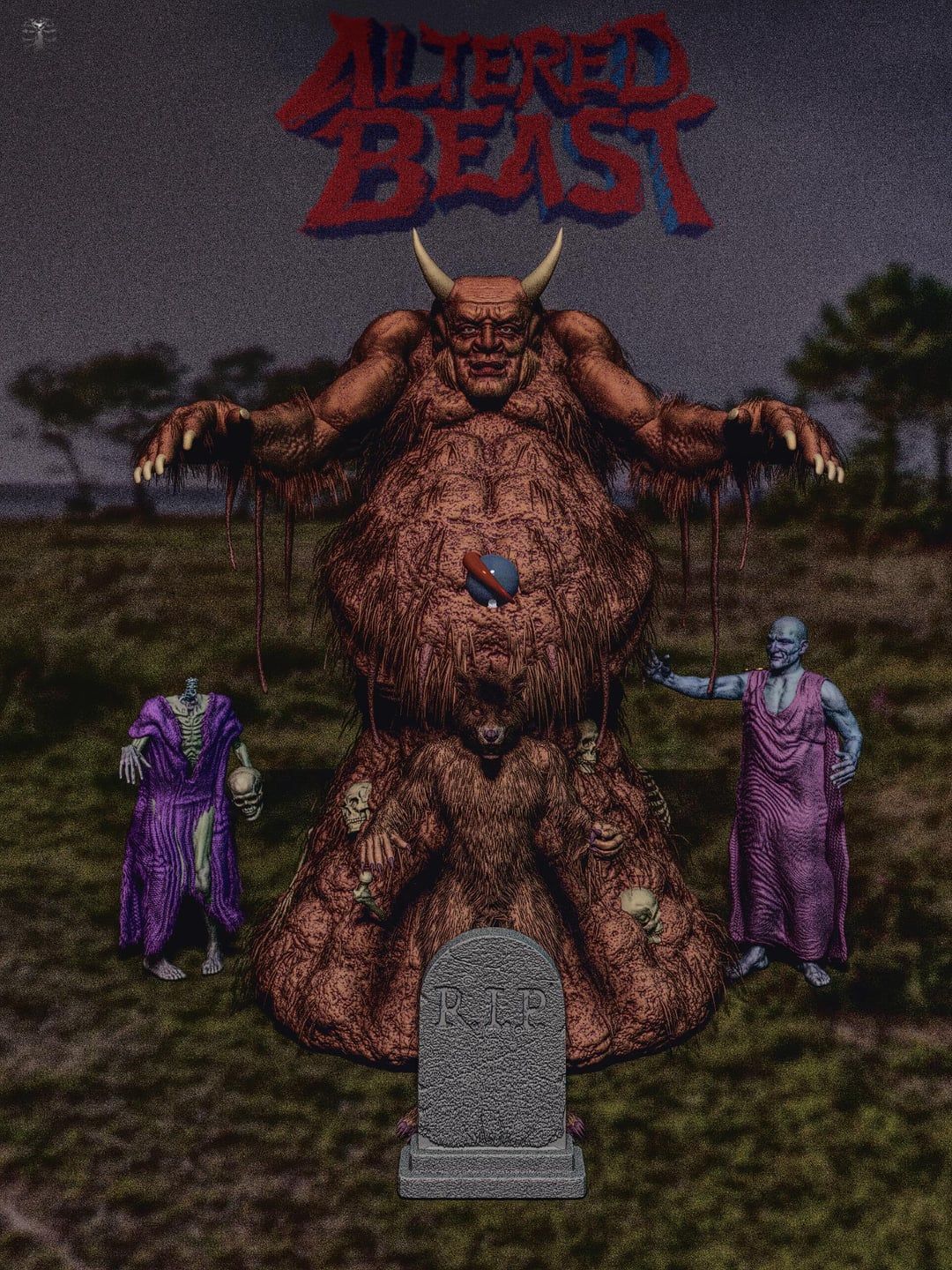 1080x1440 Altered Beast fanart