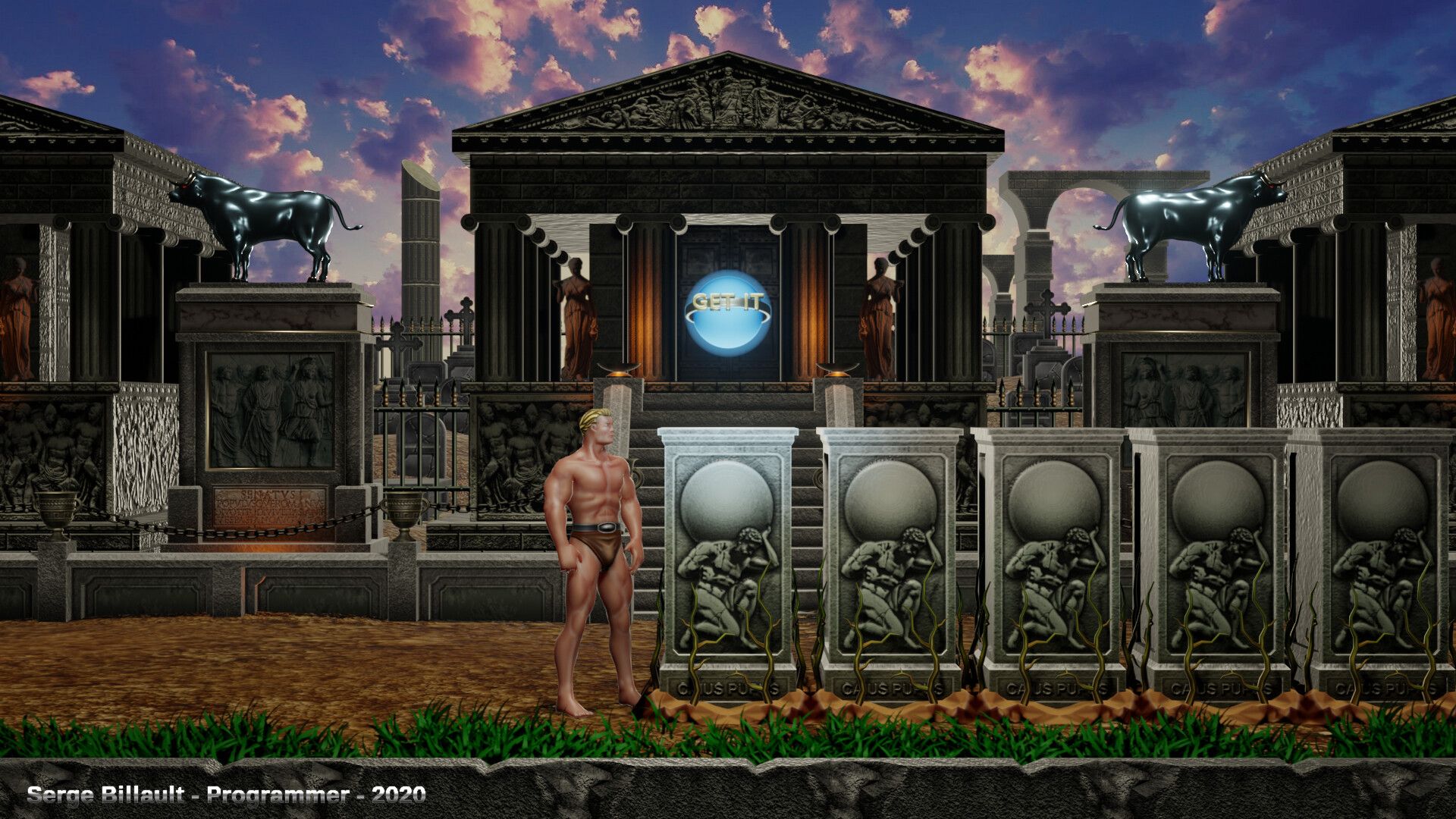 1920x1080 Altered Beast Assets