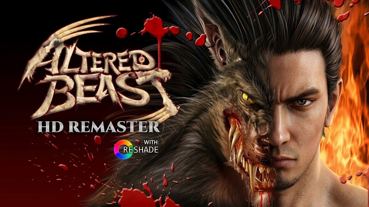 1280x720 Altered Beast HD Remaster with Reshade Game Playthrough