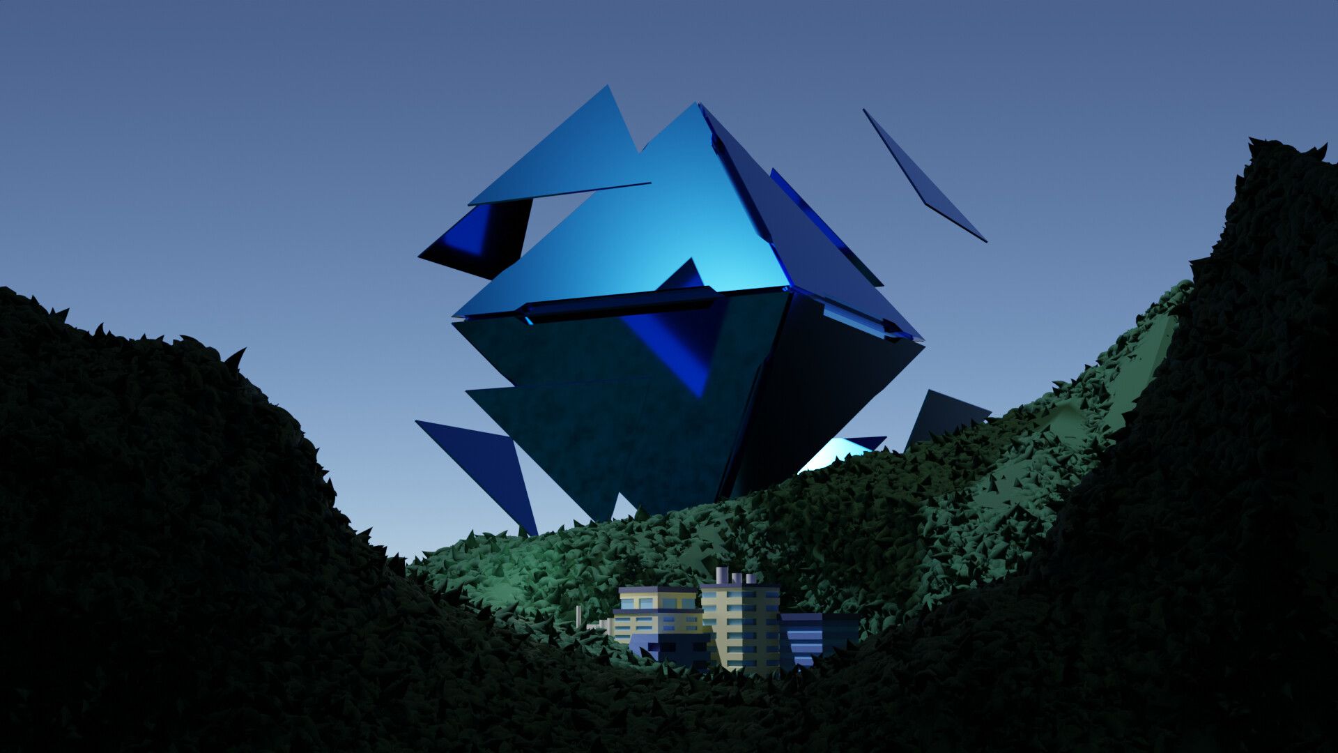 1920x1080 Ramiel 3D Re Creation