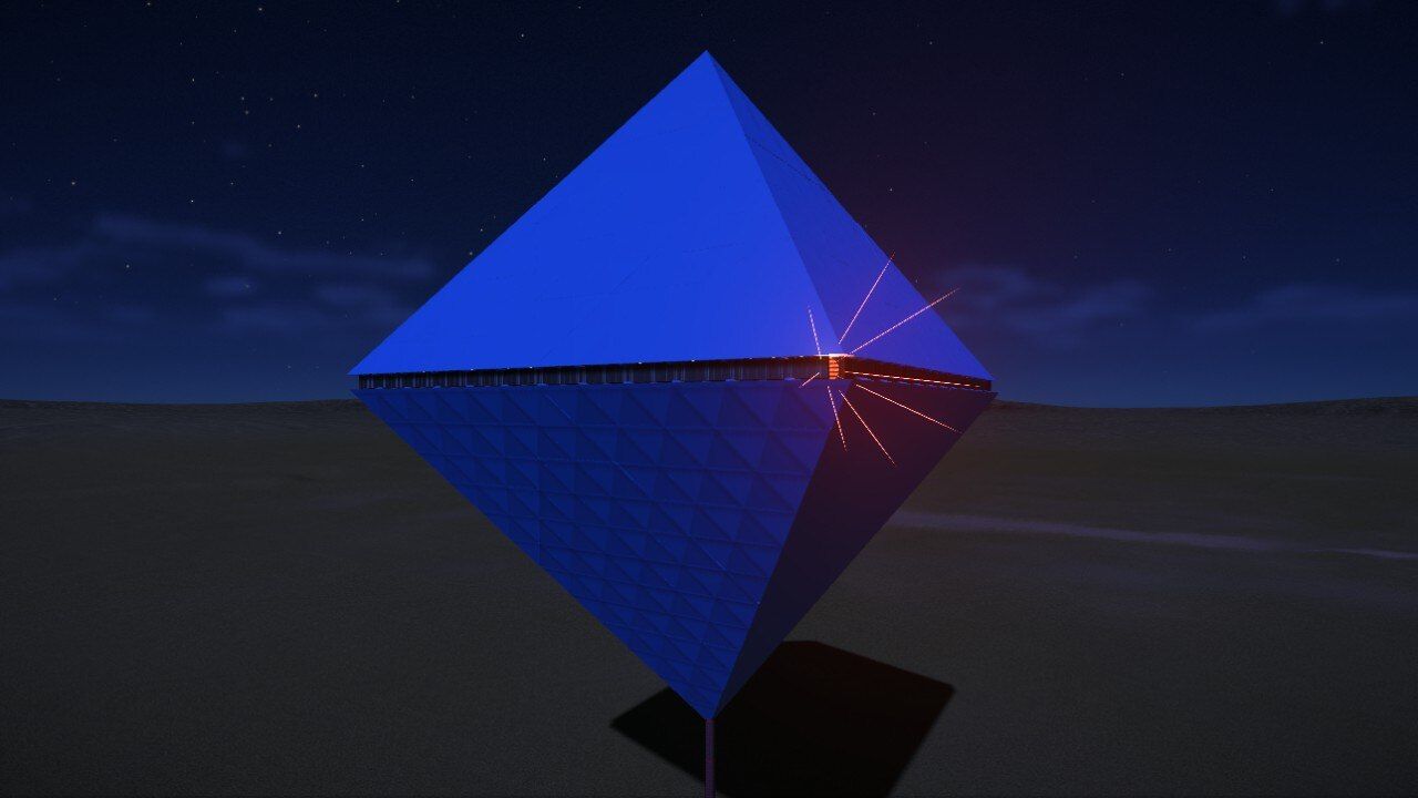 1280x720 Evangelion (NGE) angel (Ramiel)