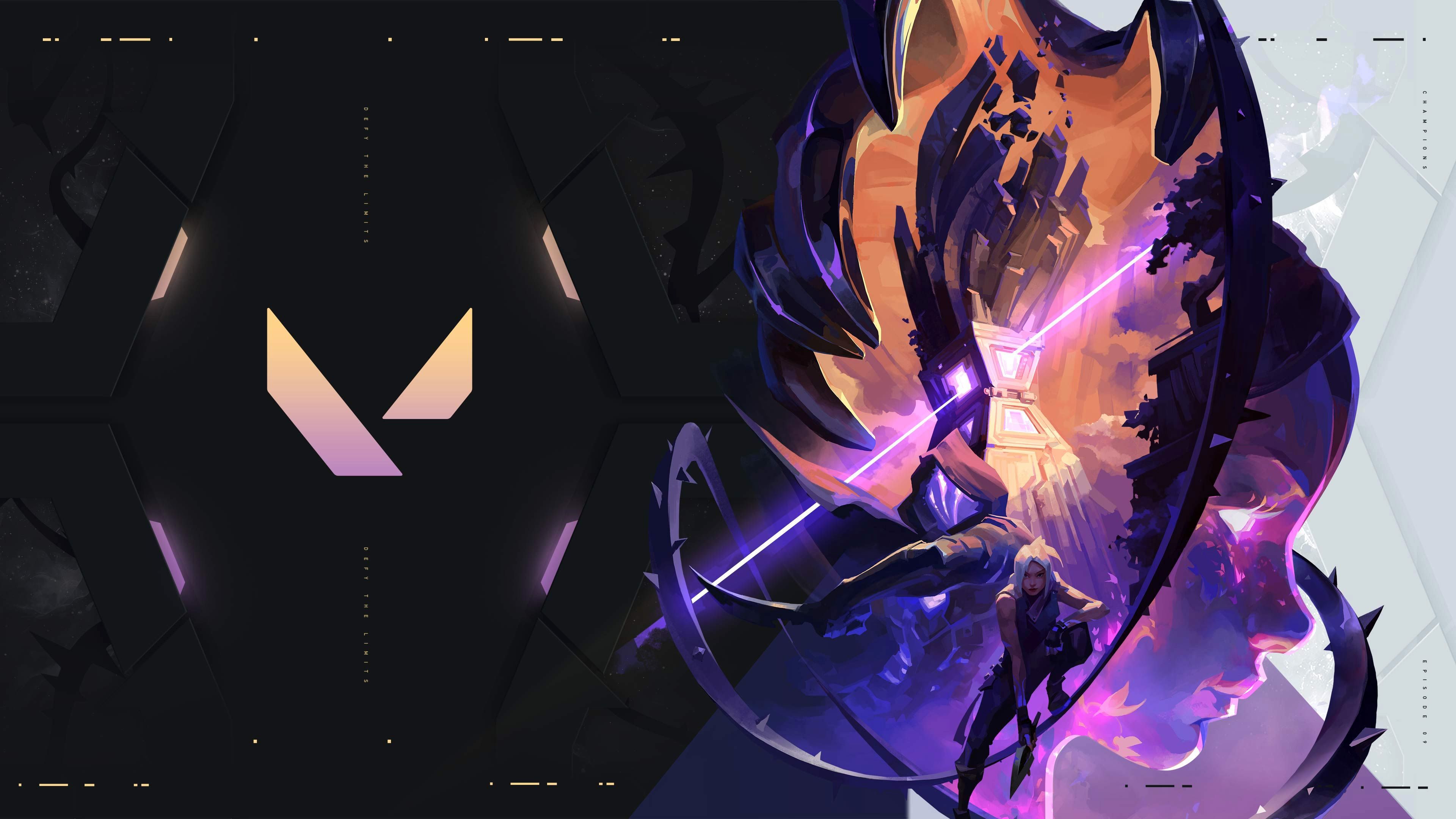3840x2160 Valorant Wallpaper 4K, Game poster, Jett, Omen