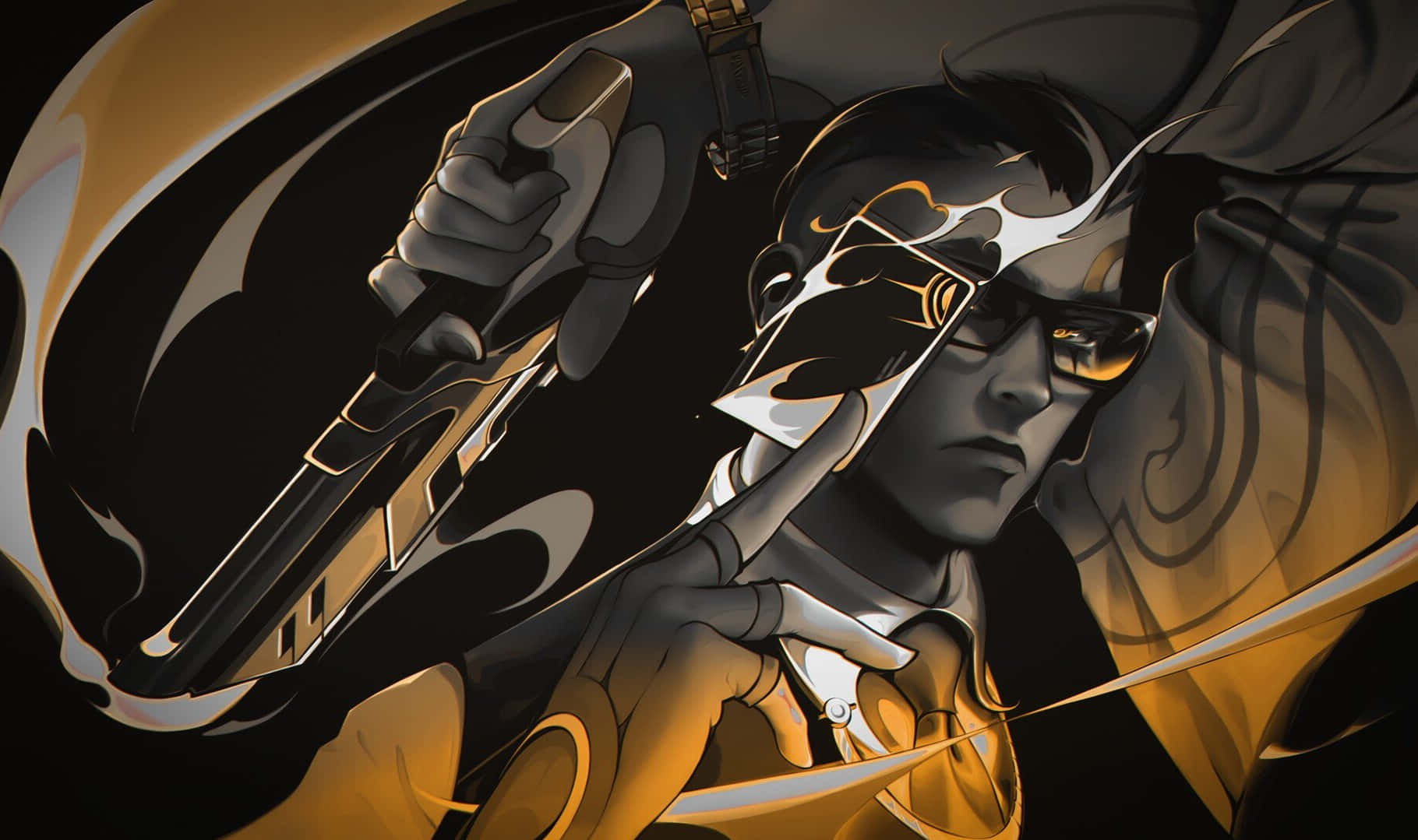 1820x1079 Chamber Valorant Wallpaper