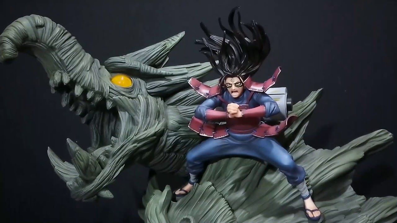 1280x720 Review Art Naruto Hashirama Senju Mokuton, Mokujin No Jutsu HQS Statue