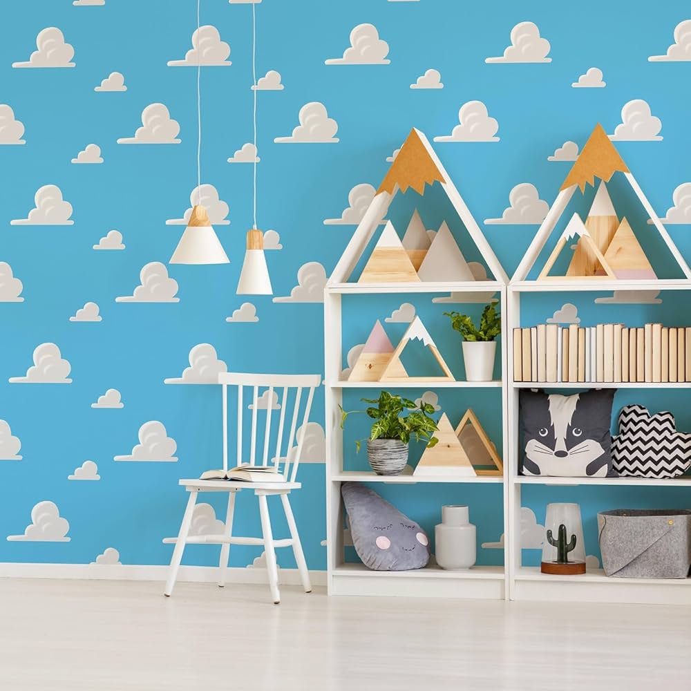 1000x1000 Graham & Brown 108016 Toy Story Andy's Room Wallpaper : Buy Online at Best Price in KSA is now Amazon.sa: DIY & Tools