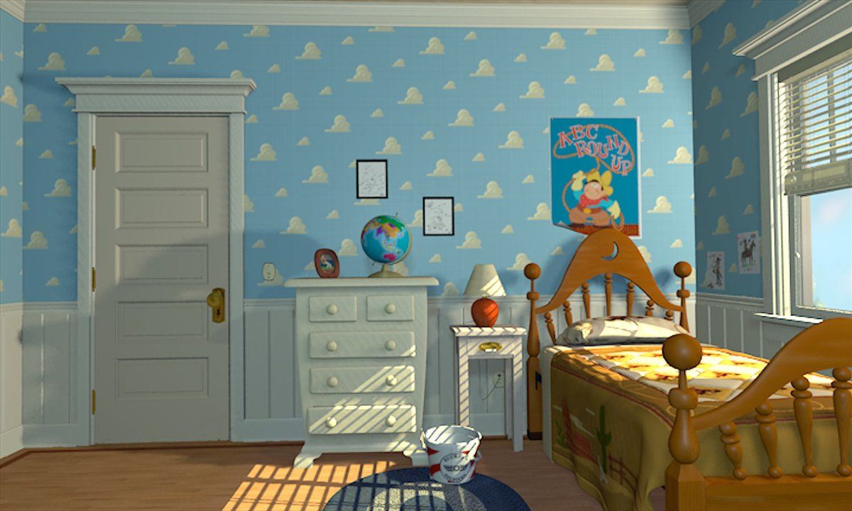 1200x720 Trivia Time! Andy's Wallpaper Can Be Seen In Another Non Toy Story Pixar Film. Do You Know Which One It Is?