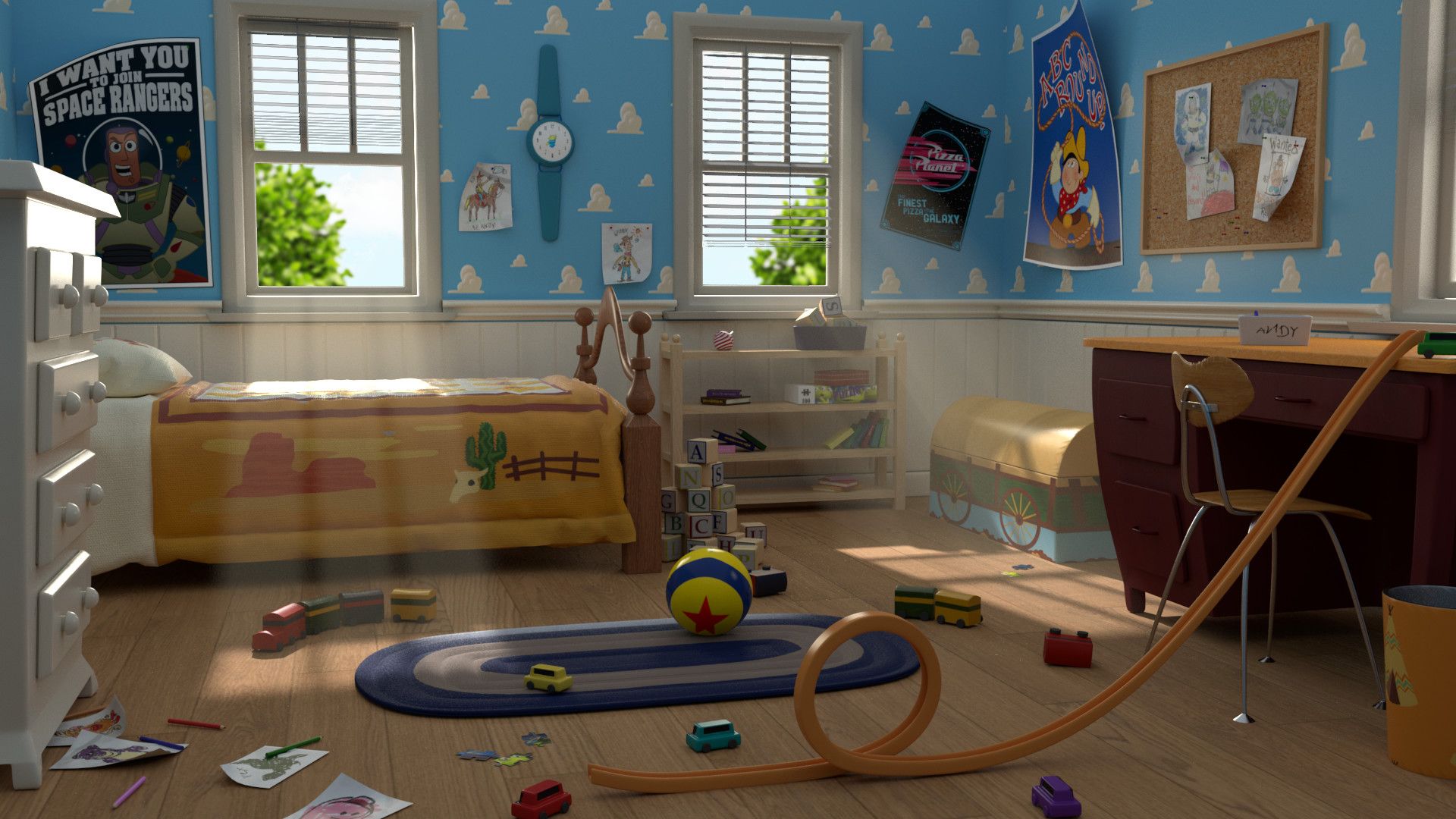1920x1080 Ann Sophie D'hollander's Room