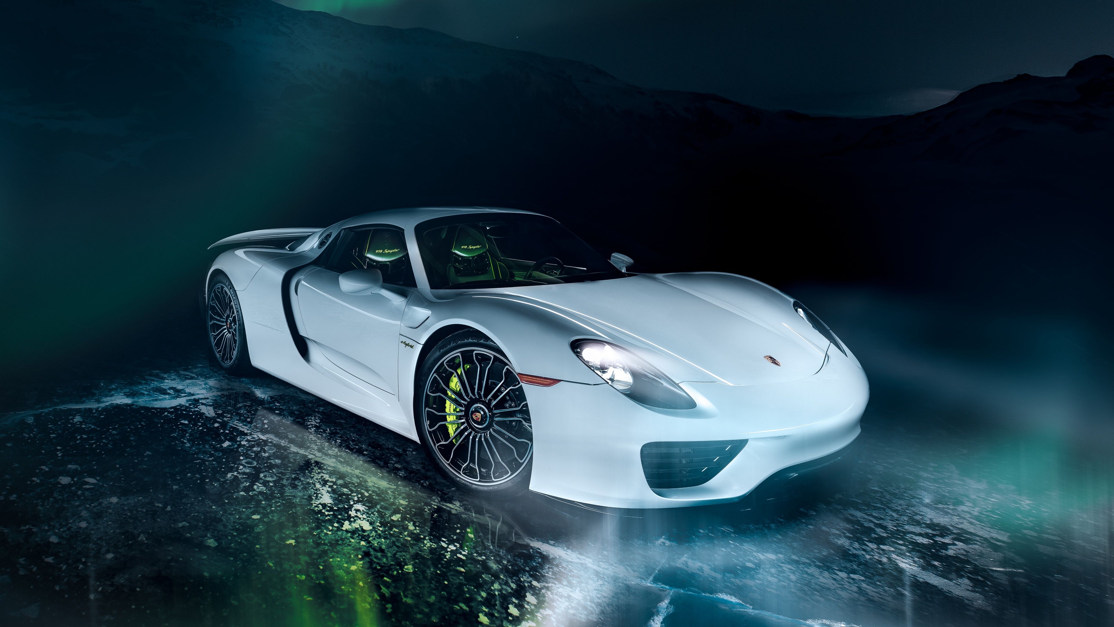 3840x2160 Porsche 918 Spyder Wallpaper 4K, Super Sports Cars, Hybrid cars