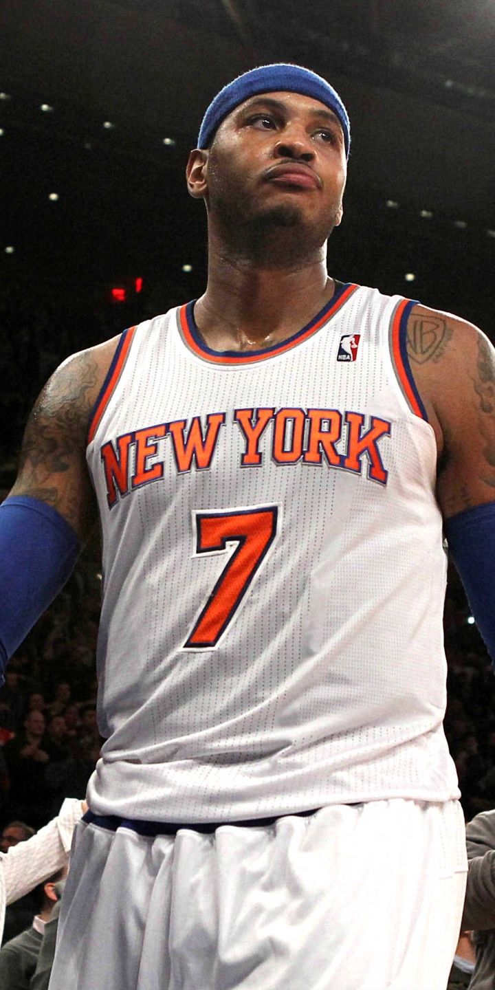 720x1440 Phone wallpaper: New York Knicks, Carmelo Anthony, Sports, Nba, Basketball 1135133