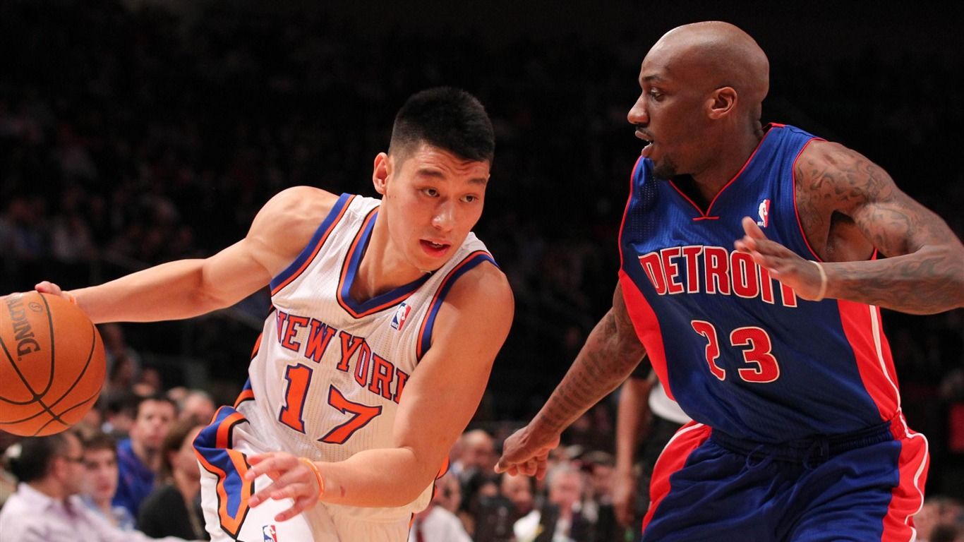 1366x768 Jeremy Lin NBA New York Knicks Wallpaper 03