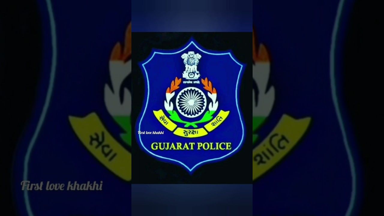1280x720 gujarat Police Logo status #shorts #status