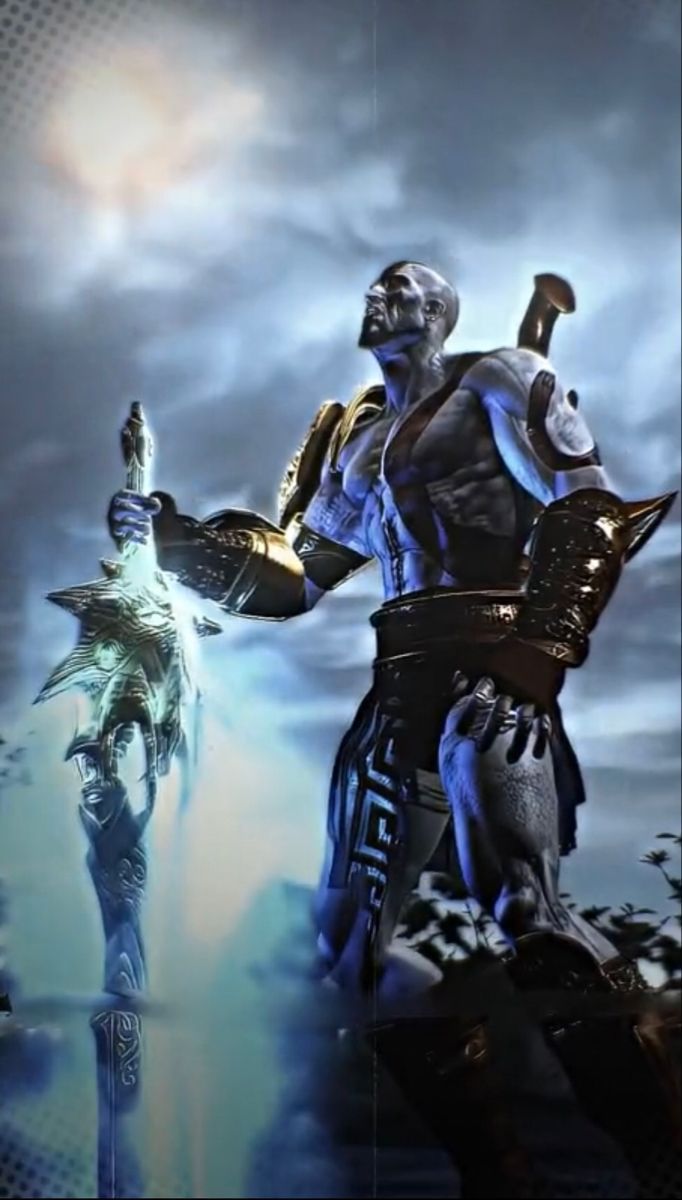 682x1200 Kratos. God of War
