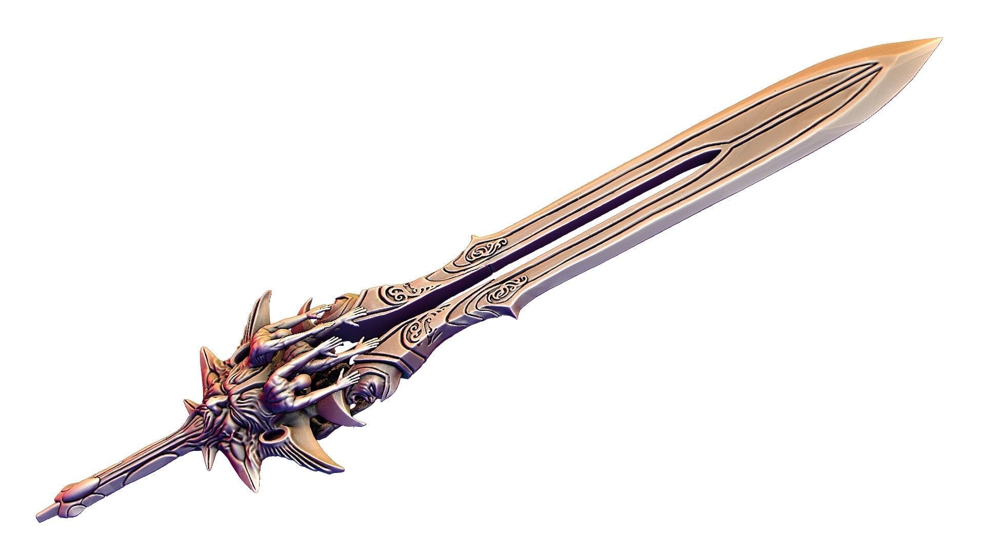 1920x1080 Blade of olympus 3D model