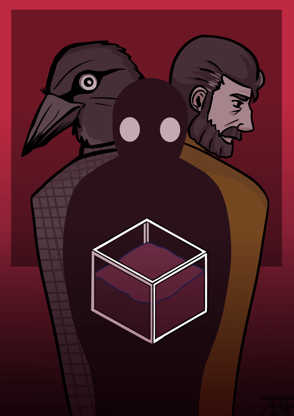 1000x1414 Cube Escape Mr.Sheogorath ART street