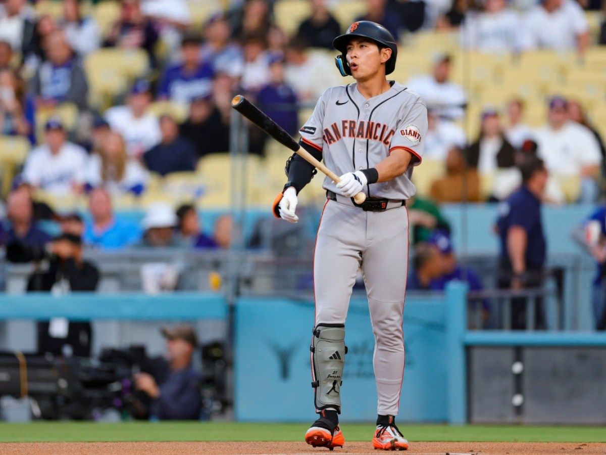 1200x900 SF Giants' Jung Hoo Lee Hits Inside The Park Homer In Loss To Dodgers