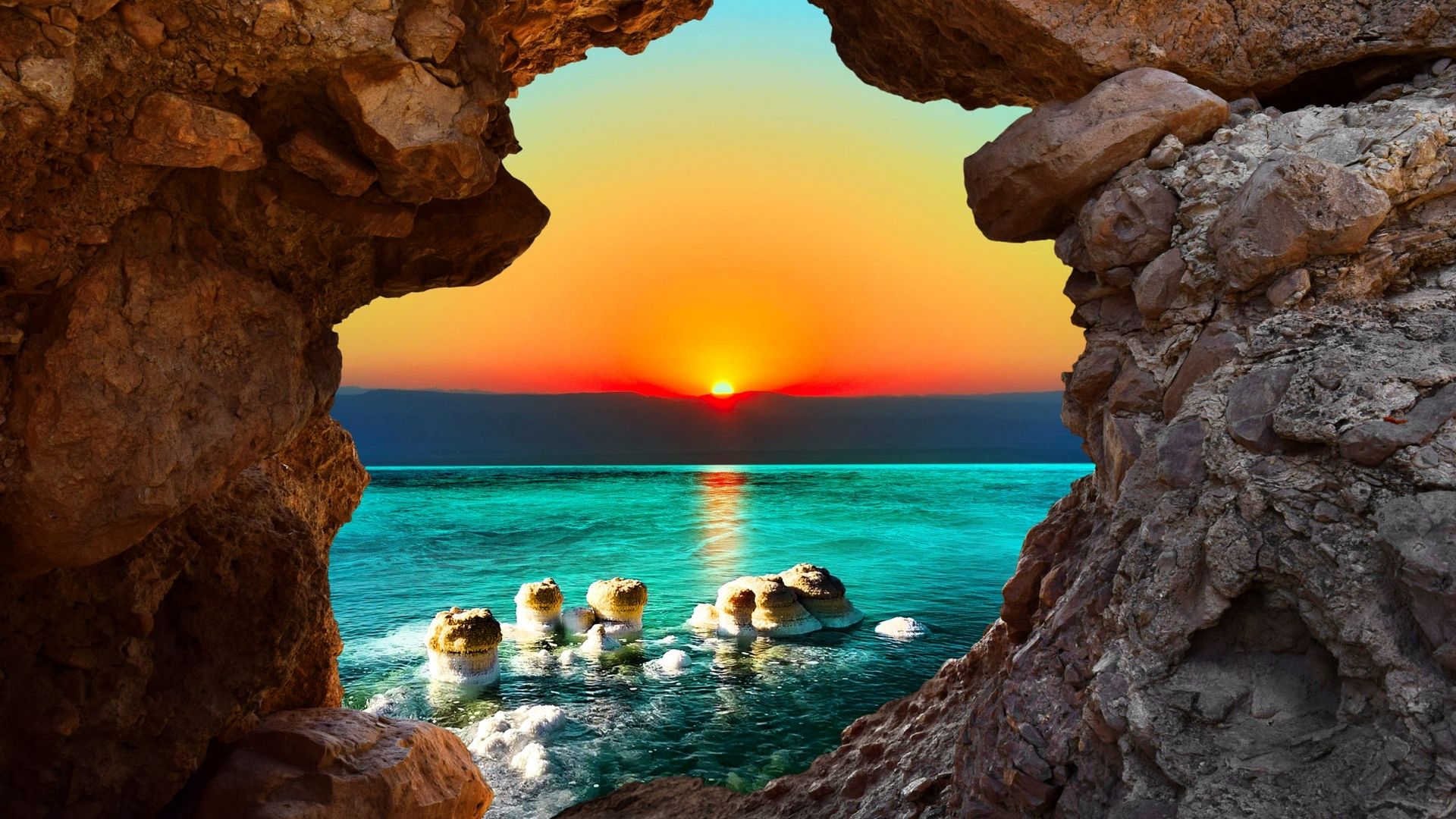 1920x1080 Grotto Wallpaper